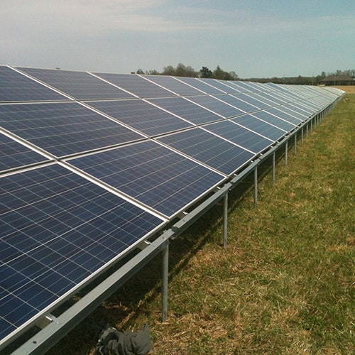 Solar farm in Springfield, Missouri